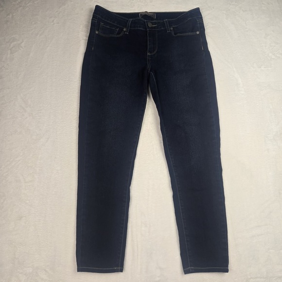 Calvin Klein Jeans Womens 10 Dark Wash Blue Jeans High Rise Skinny Jeans‎ Denim - Picture 12 of 12